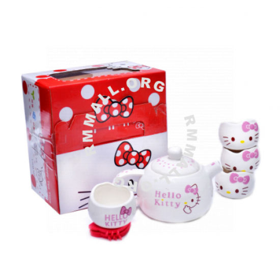 Home & living-kitchen-cute-decoration-tea pot set-Hello Kitty