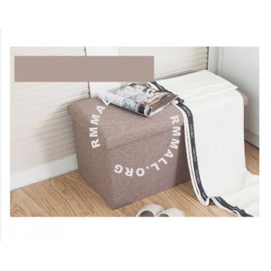 Ready Stock~ SweetHomeMY Foldable Ottoman Storage Stool Home Living Storage Bench