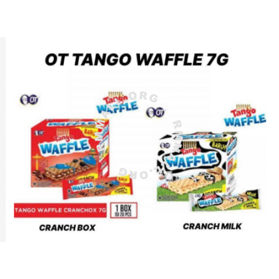 (Halal)Tango Waffle Cranch Box Chocolate/Milk 7g×20pcs