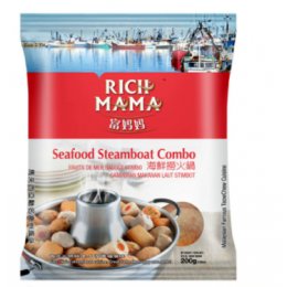RichMama Seafood Steamboat Combo 200g(Kombo Steamboat Makanan Laut) Halal
