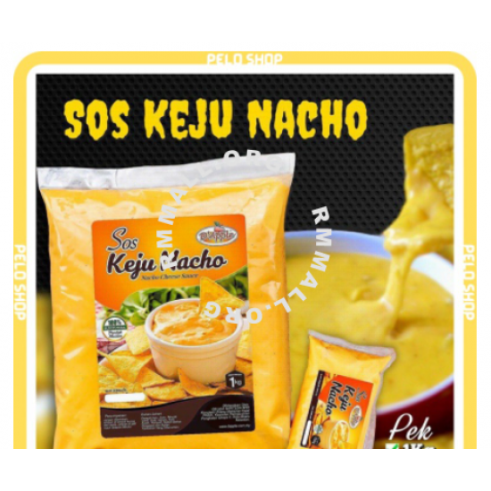 Ready To Eat Sos Keju Nacho 150g / 1kg Nachos Cheese Sauce By D’Apple Super Tasty Dressing Western Food Halal Bumiputera