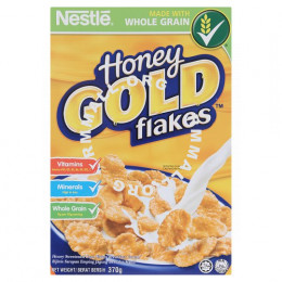 Nestlé Honey Gold Flakes Breakfast Cereal 370g