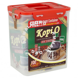 Aik Cheong Kopi O Original Coffee Mixture Bags 100 Sachets x 10g (1kg)
