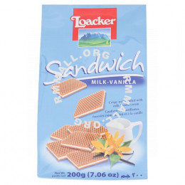Loacker Milk-Vanilla Sandwich 200g