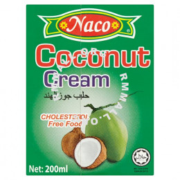 Naco Coconut Cream 3 x 200ml