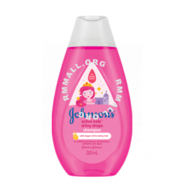 JOHNSON'S Active Kids Shiny Drops Shampoo 200ml