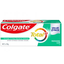 COLGATE Toothpaste Total Professional Clean 2 x 150g