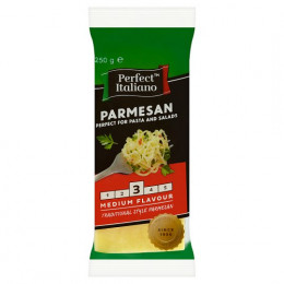 Perfect Italiano Perfect For Pasta And Salad Parmesan Cheese 250g