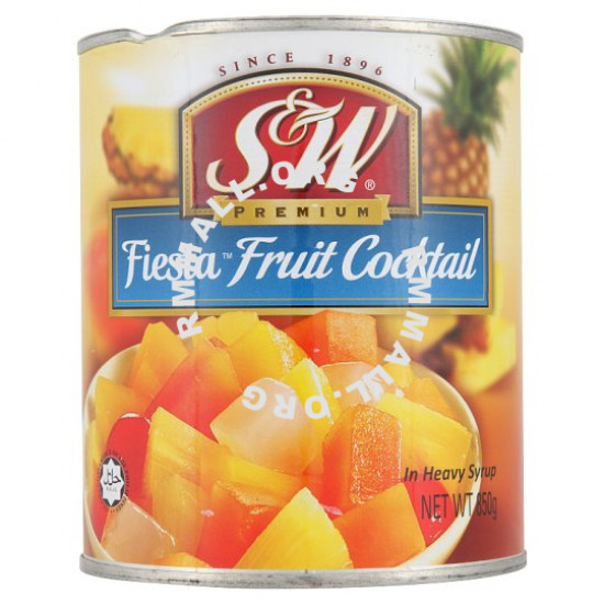 S&W Premium Fiesta Fruit Cocktail in Heavy Syrup 850g