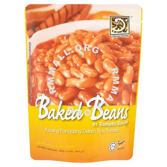 D'Heritage Baked Beans In Tomato Sauce 425g