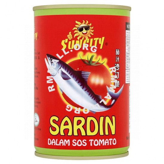 Sun City Sardines In Tomato Sauce 425g