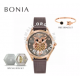 Bonia Elegance Women Watch & Jewellery Set BNB10641-2039 (Free Gift)