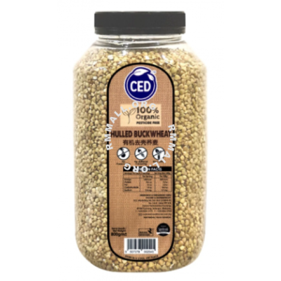CED Organic Hulled Buckwheat 800gm