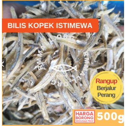 Ocean Papa Ikan Bilis Kopek Istimewa Saiz S / M - (500G) / Peeled Dried Anchovy