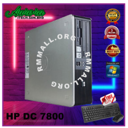 (REFURBISHED) HP Compaq 7800 / 7900 SFF Desktop / Intel core 2 2GB 80GB DVDRW