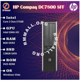 4GB 500GB or 128GB SSD Budget HP Compaq DC7800 DC7900 SFF desktop PC computer