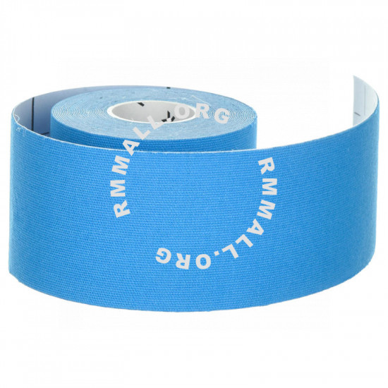 5 cm x 5 m kinesiology support strap - blue