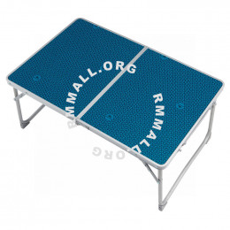 Folding camping coffee table - mh100 - blue