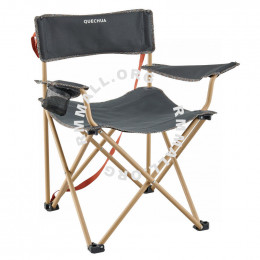 Large folding camping chair - basic xl