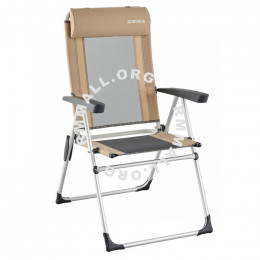 Very comfortable folding armchair for camping - reclinable comfort