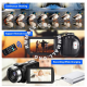 Video Camera Camcorder WiFi FHD 1080P 30FPS 24MP YouTube Vlogging Camera 16X Digital Zoom 3.0” Touch Screen Digital Camera