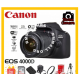 Canon EOS 4000D 18-55mm f/3.5-5.6 III Lens DSLR Camera WIFI for Beginner