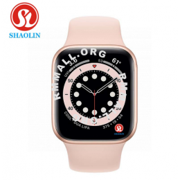 SHAOLIN Original Smart Watch Series 6 SmartWatch for apple Watch iPhone Android phone heart rate monitor pedometor (Red